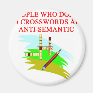 Imán diseño scabble y del crucigrama del juego del