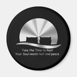 Imán Diseño “TAKE THE TIME TO REST "