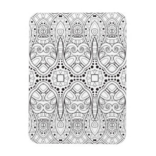 Imán Diseño tribal de Zendoodle