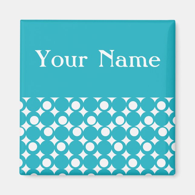 Imán Diseño Turquoise Mod Ball @ Emporio Moffa (Frente)