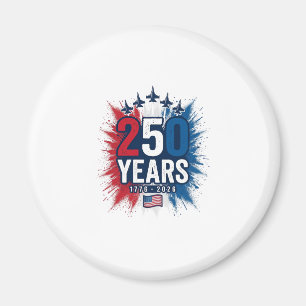 Imán Diseño vectorial del aniversario de los Jets Patri