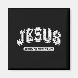 Imán Diseño vintage Jesús El Camino La Verdad La Vida