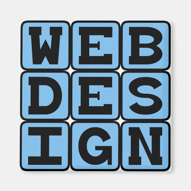 Imán Diseño web, creación de sitios web (Frente)