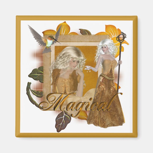 Imán Diseños de Elf :: Magical por MarloDee (Frente)