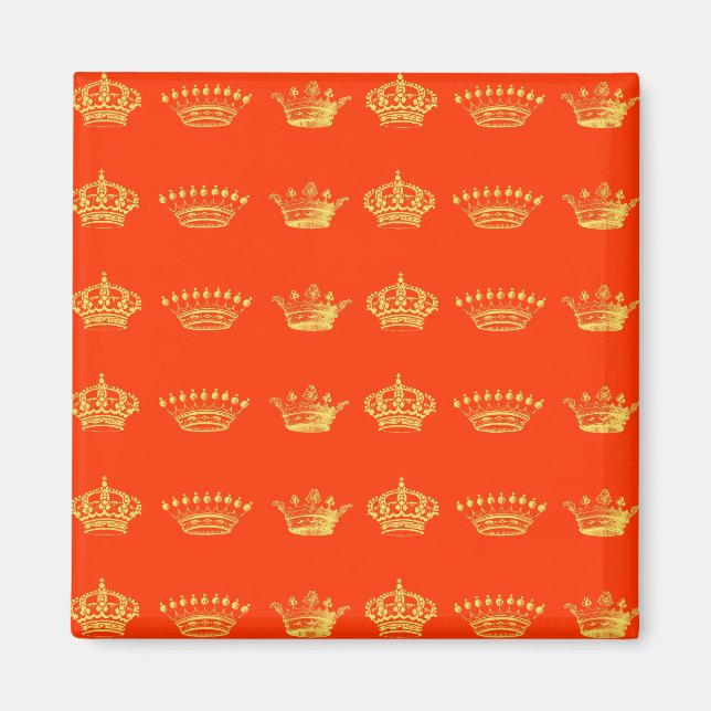 Imán Diseños de la Corona (Frente)