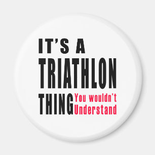 Imán Diseños de la cosa del Triathlon