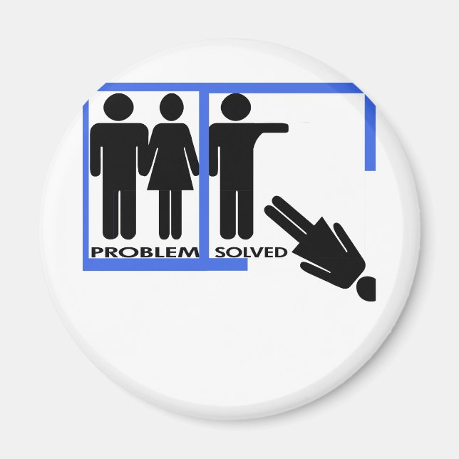 Imán Diseños de ruptura y divorcio (Frente)