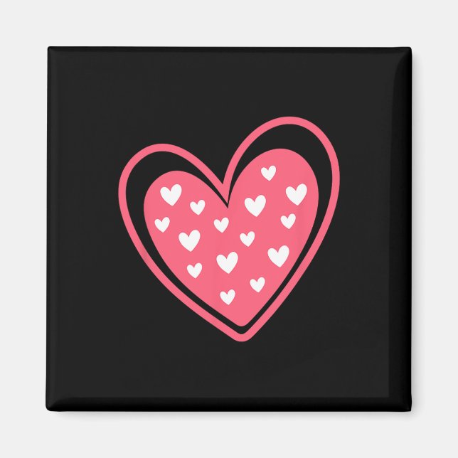 Imán diseños del día de San Valentín1  (Frente)