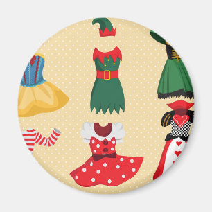 Imán disfraces de halloween