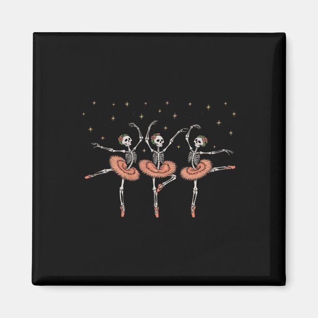 Imán Disfraces de ropa de ballet divertidos de Hallowee (Frente)