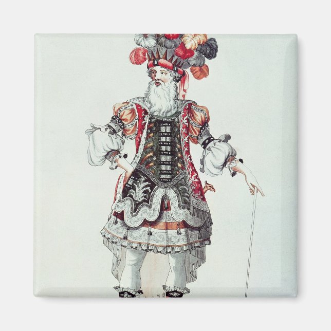 Imán Disfraz de ballet (Frente)