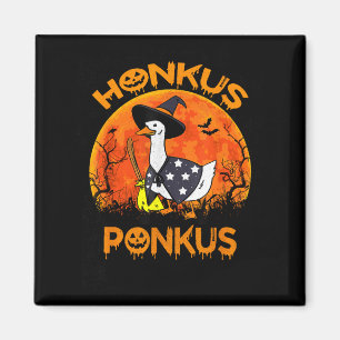 Imán Disfraz de bruja de Halloween regalo Honkus Nkus