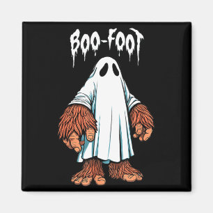 Imán disfraz de fantasma de Bigfoot Halloween pie-sasqu
