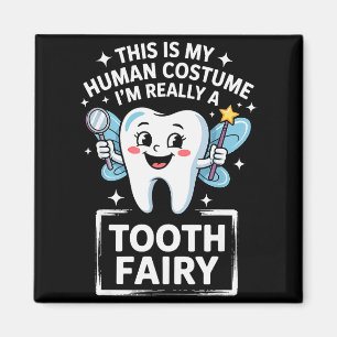 Imán Disfraz de hada de los dientes lindo para hombres