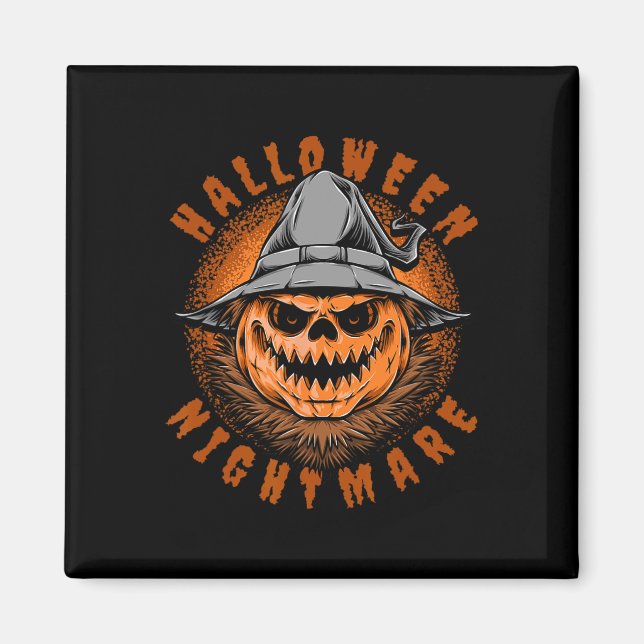 Imán Disfraz de Halloween (Frente)