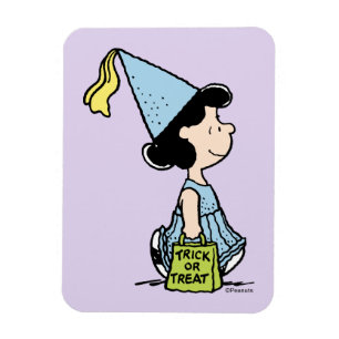 Imán Disfraz de Halloween de Lucy Princesa de Peanuts