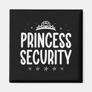 Imán Disfraz de Halloween de seguridad de princesa para