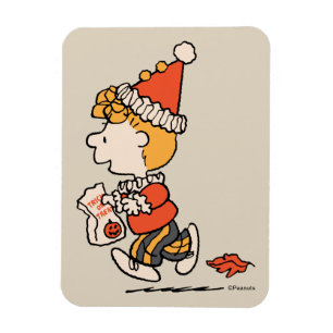 Imán Disfraz de payaso de Sally para Halloween de Peanu