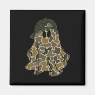 Imán Disfraz divertido de Halloween Camuflaje Fantasma