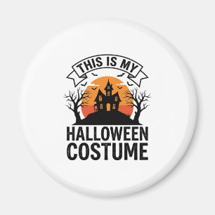 Imán Disfraz Divertido de Halloween Casa Embrujada Cami