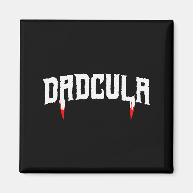 Imán Disfraz divertido de papá de Halloween Daula para  (Frente)
