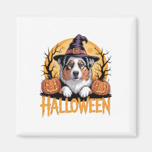 Imán Disfraz divertido de perro para Fiestas de Hallowe