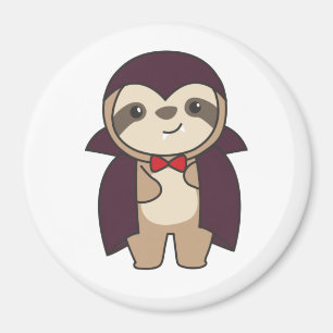 Imán Disfraz eslovaco de vampiros de Halloween Cute Dev