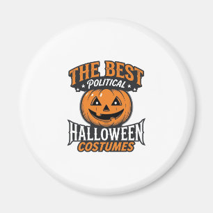 Imán Disfraz político de Halloween Calabaza Camiseta Vi