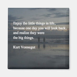 Imán Disfruta de las pequeñas cosas en la vida