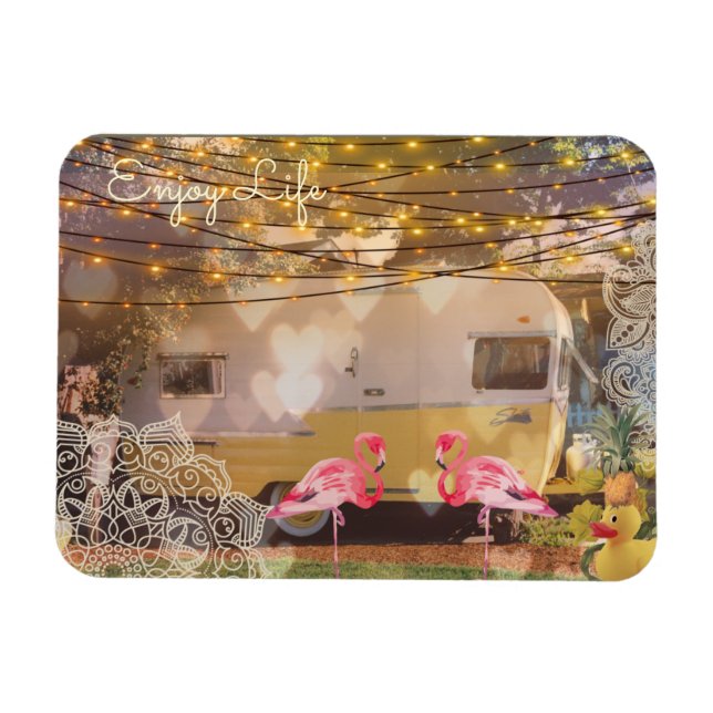 Imán Disfrutar de la vida (Horizontal)