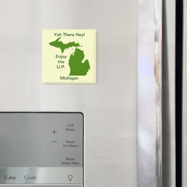 Imán Disfrute del U.P. Michigan con Da Yoopers (In situ (nevera))