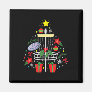 Imán Disk Golf Frisbee Christmas Ornament Tree Funny Gi