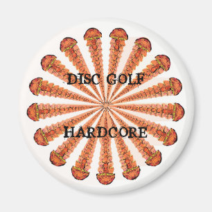 IMÁN DISK GOLF HARDCORE