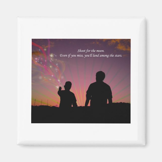 Imán Disparo Por La Luna (Frente)