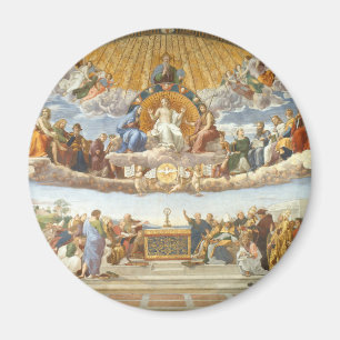 Imán Disputación del Santo Sacramento, Rafael Sanzio