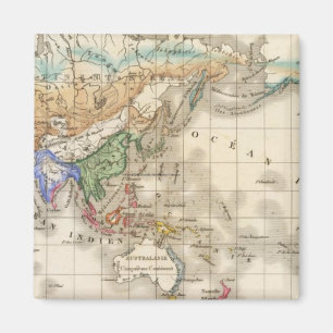 Imán Distribución del género humano primitivo