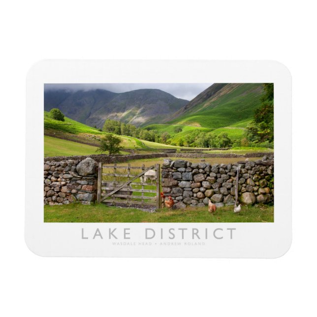 Imán Distrito de Lake (Horizontal)