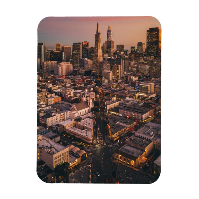 Imán Distrito Financiero de San Francisco (Vertical)