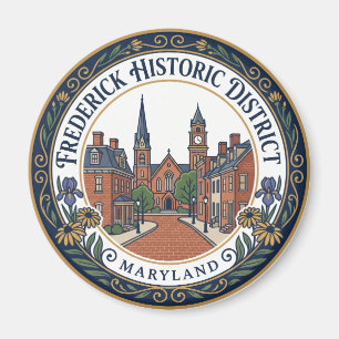 Imán Distrito Histórico de Frederick Maryland
