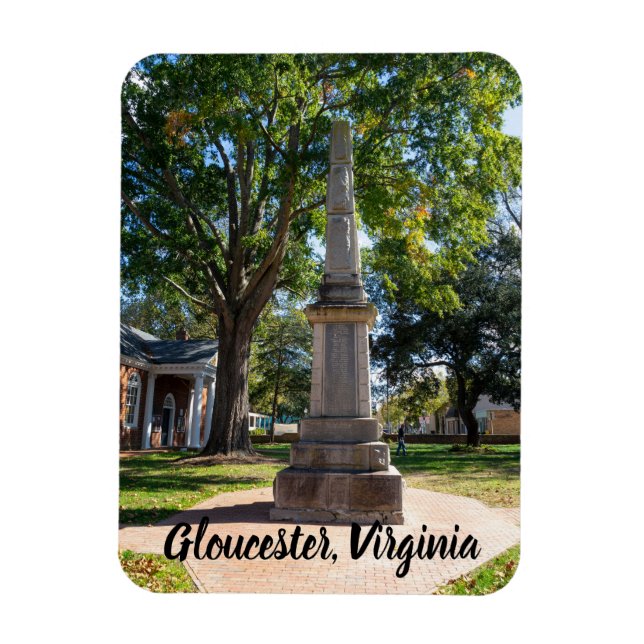 Imán Distrito histórico de Gloucester, Virginia (Vertical)