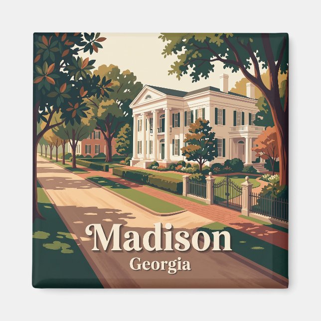 Imán Distrito Histórico de Madison EE. UU. (Frente)