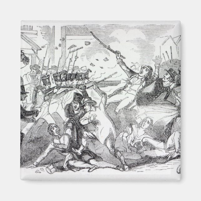 Imán Disturbios por la ranura del enchufe en Preston (Frente)