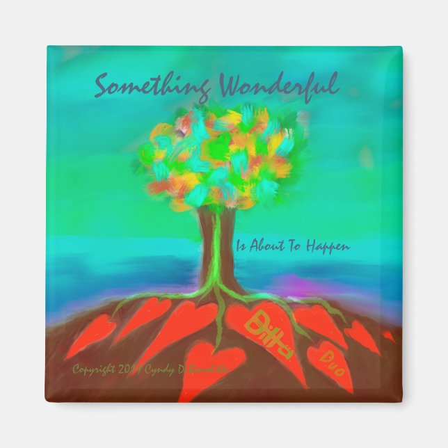 Imán Ditto Duo magnet Something Wonderful! (Frente)