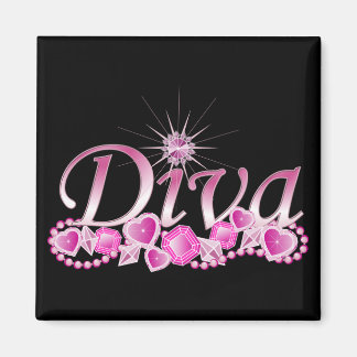 Imán Diva Bling