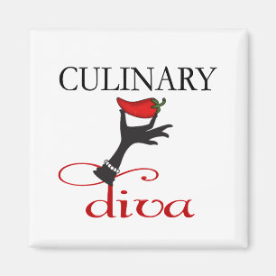 Imán Diva culinaria