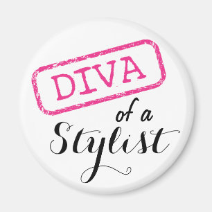 Imán DIVA de un estilista