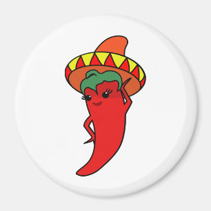 Imán Diva Kawaii Picante
