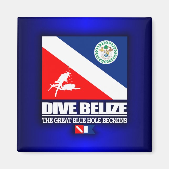 Imán Dive Belize (Frente)
