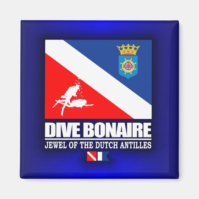 Imán Dive Bonaire (Frente)