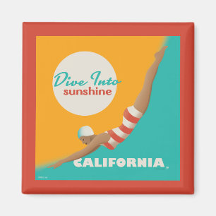 Imán Dive Into Sunshine California